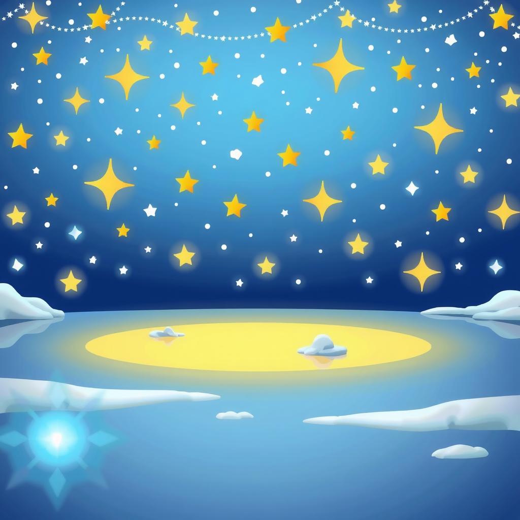 Winter Starfield Coloring Page