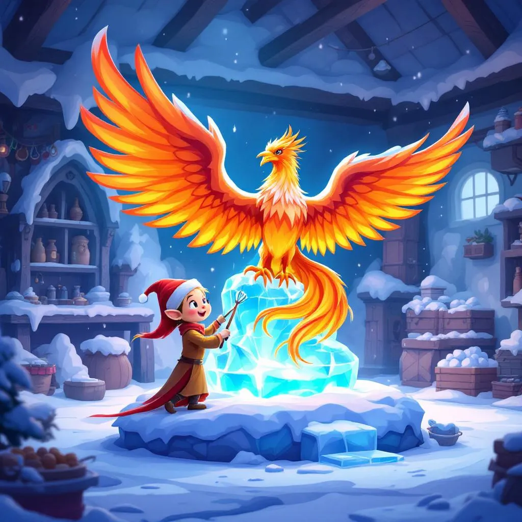 Frosty Bridge Coloring Page