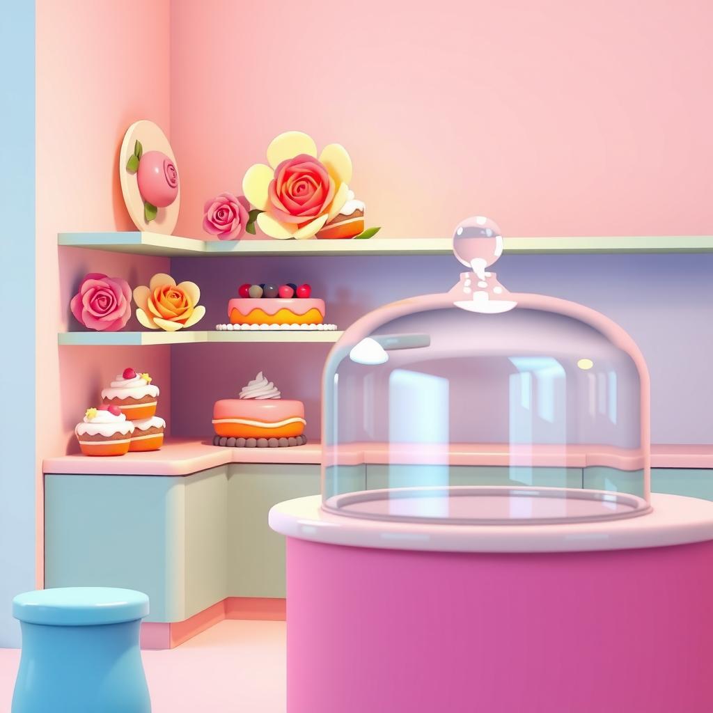 Sugar Plum Bakery Coloring Page