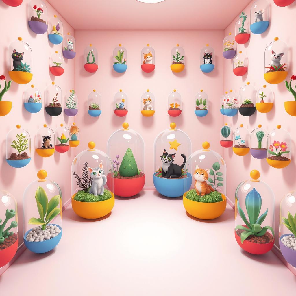 Terrarium Room Coloring Page