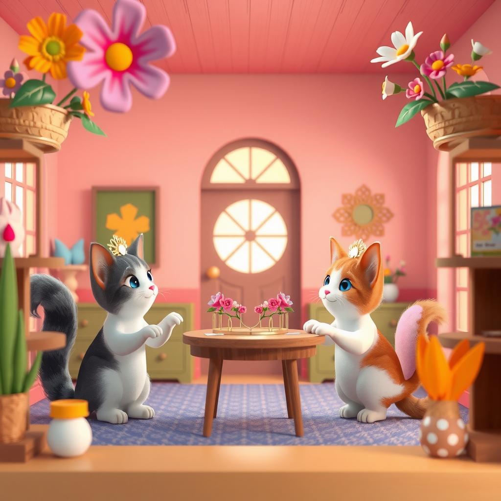 Flower Crown Station Coloring Page