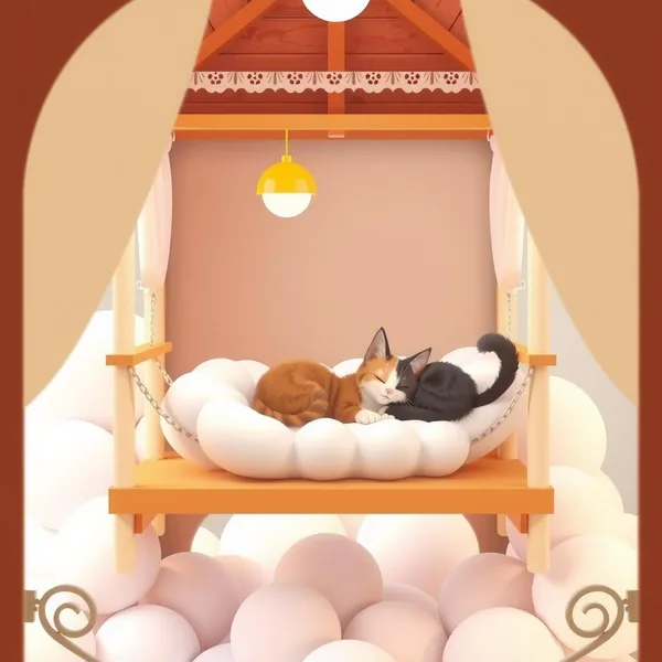 Cloud Nap Room Coloring Page