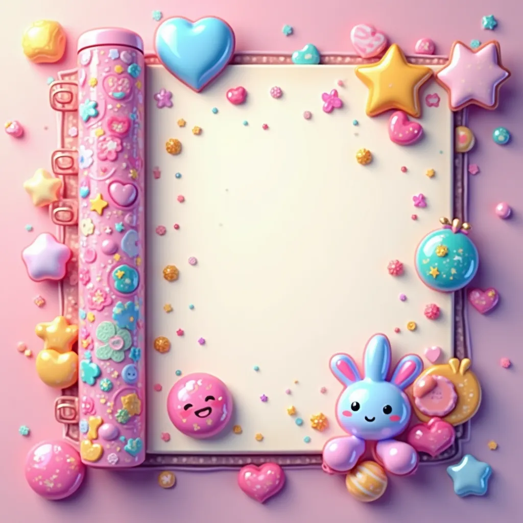 Sticker Collection Coloring Page