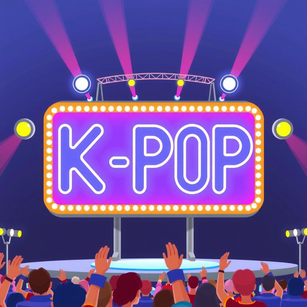 Billboard Stage Coloring Page