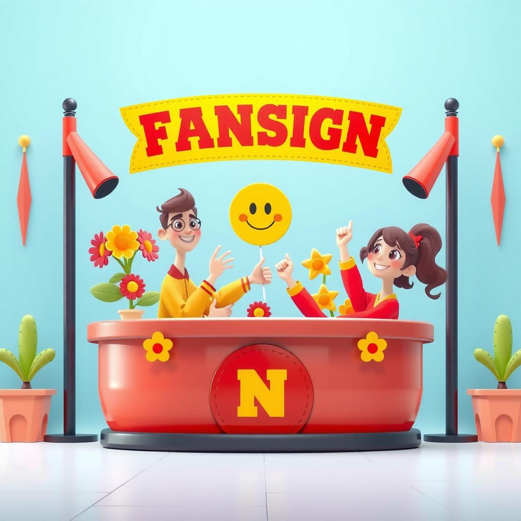 Fansign Meet Coloring Page