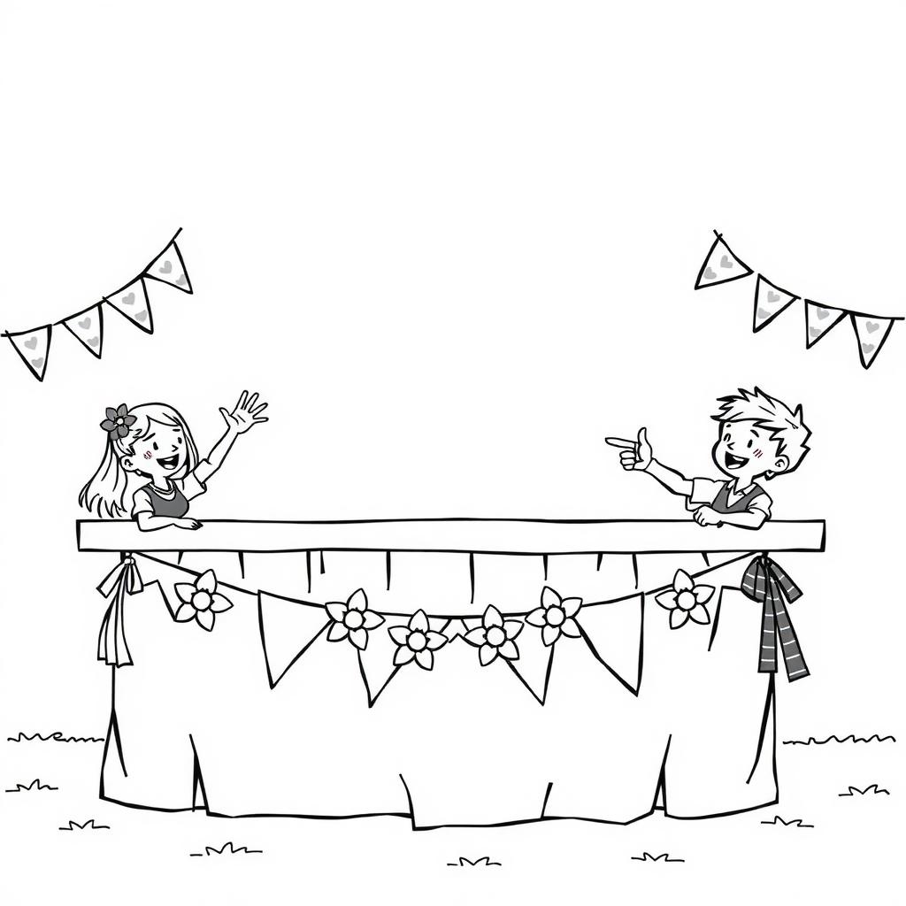 Fansign Meet Coloring Page coloring page