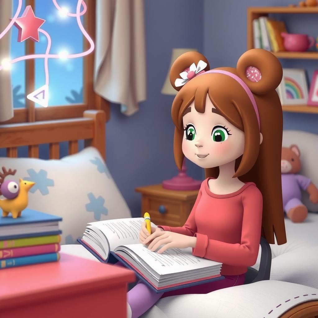 Star Notebook Coloring Page