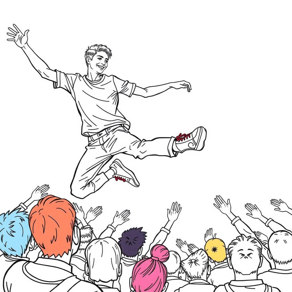 Glitter Sneakers Coloring Page coloring page
