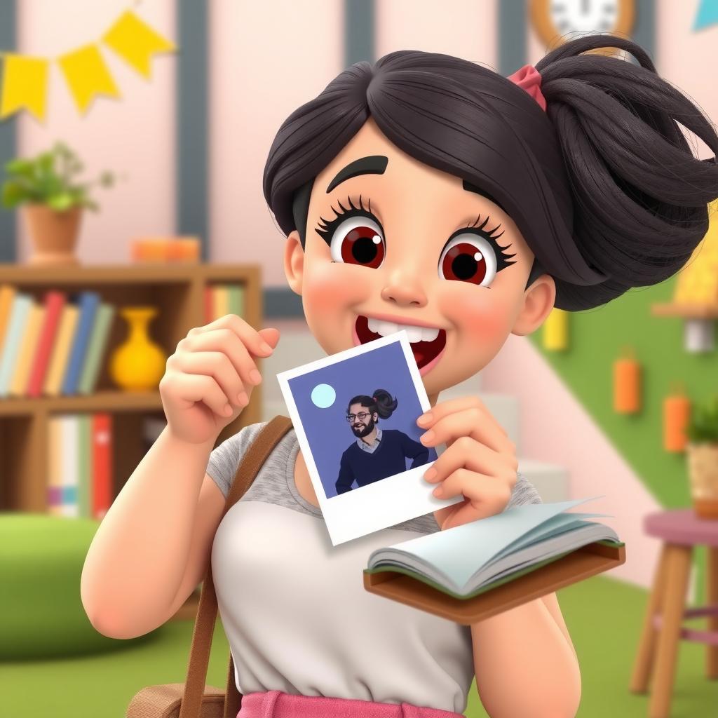 Photo Card Collection Coloring Page