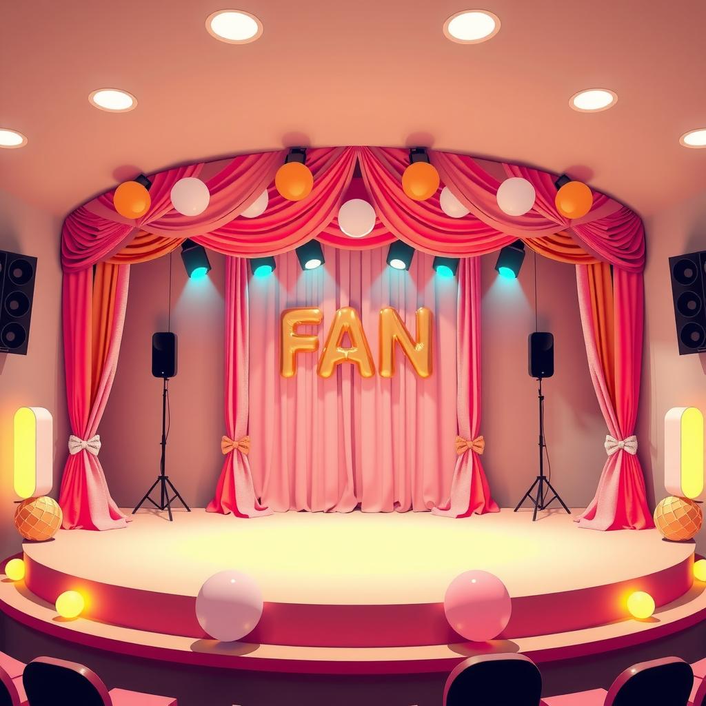 Star Fan Meeting Coloring Page