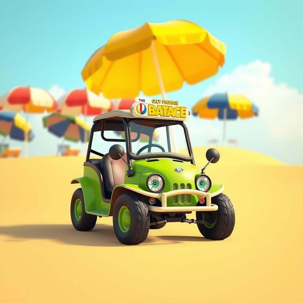 Beach Patrol Coloring Page