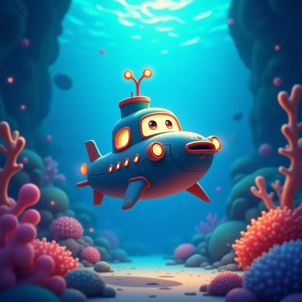 Underwater Rescue Coloring Page