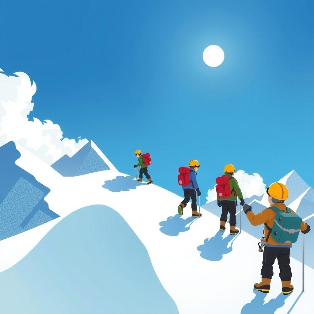 Mountain Rescue Coloring Page