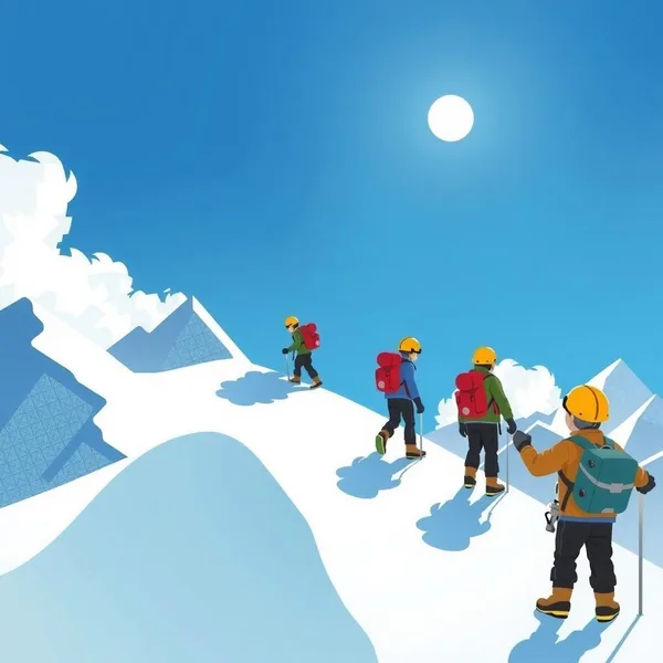 Mountain Rescue Coloring Page