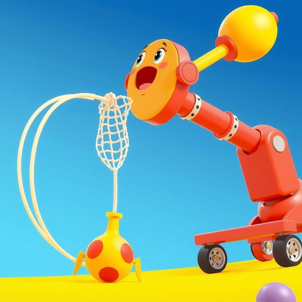 Rescue Catapult Coloring Page