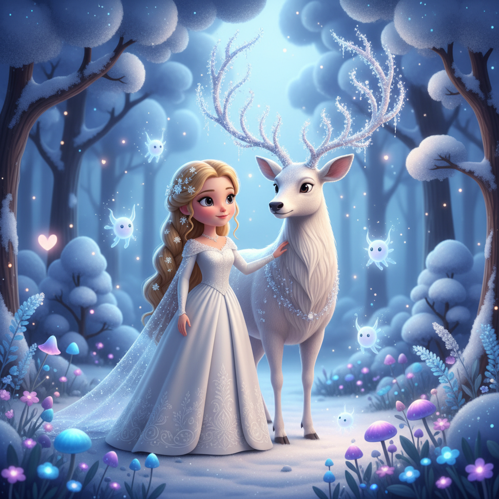 Princess Stag Adventure — Bedtime Story for Kids