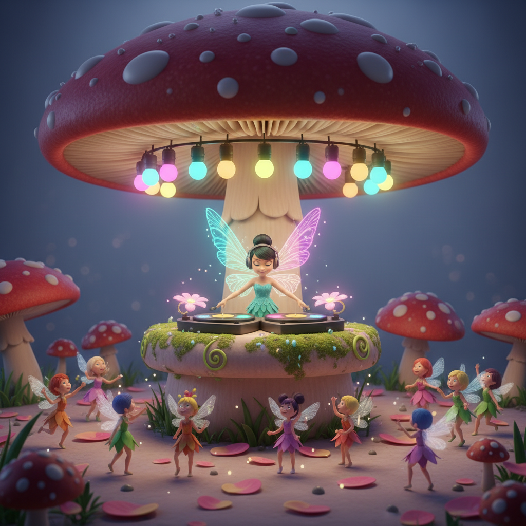 Fairy DJ Adventure — Bedtime Story for Kids