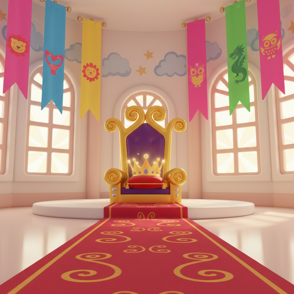 Princess Throne Room Adventure — Bedtime Story for Kids