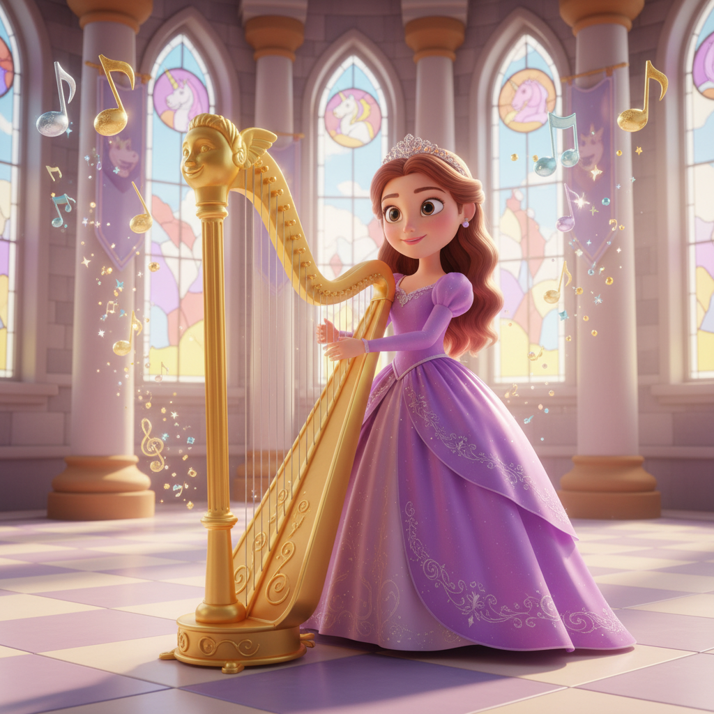Princess Elara's Magical Concert — Bedtime Story for Kids