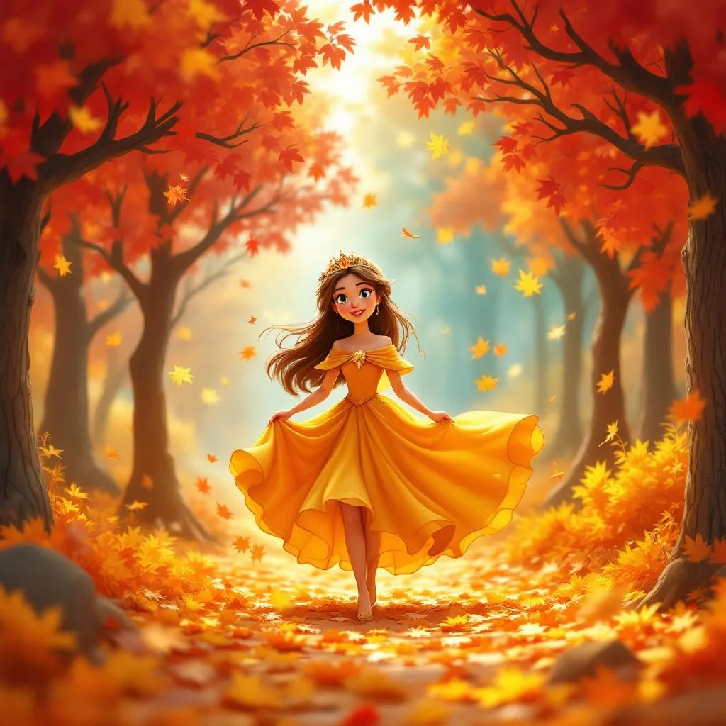 Magical Autumn Adventure — Princess Bedtime Story for Kids