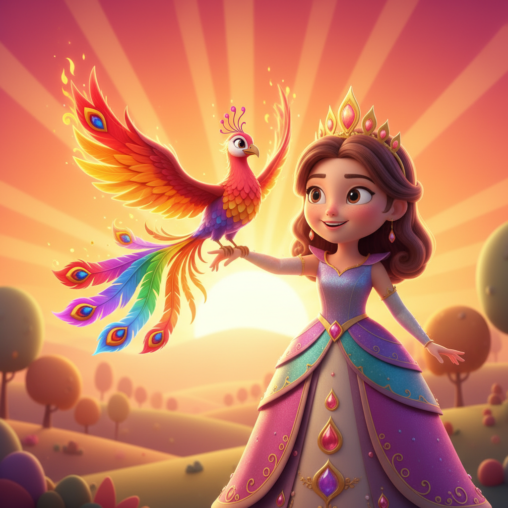 Princess and the Phoenix — Kids Bedtime Story Free to Read