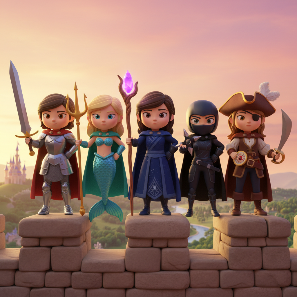 Princess Hero Squad Adventure — Bedtime Story for Kids