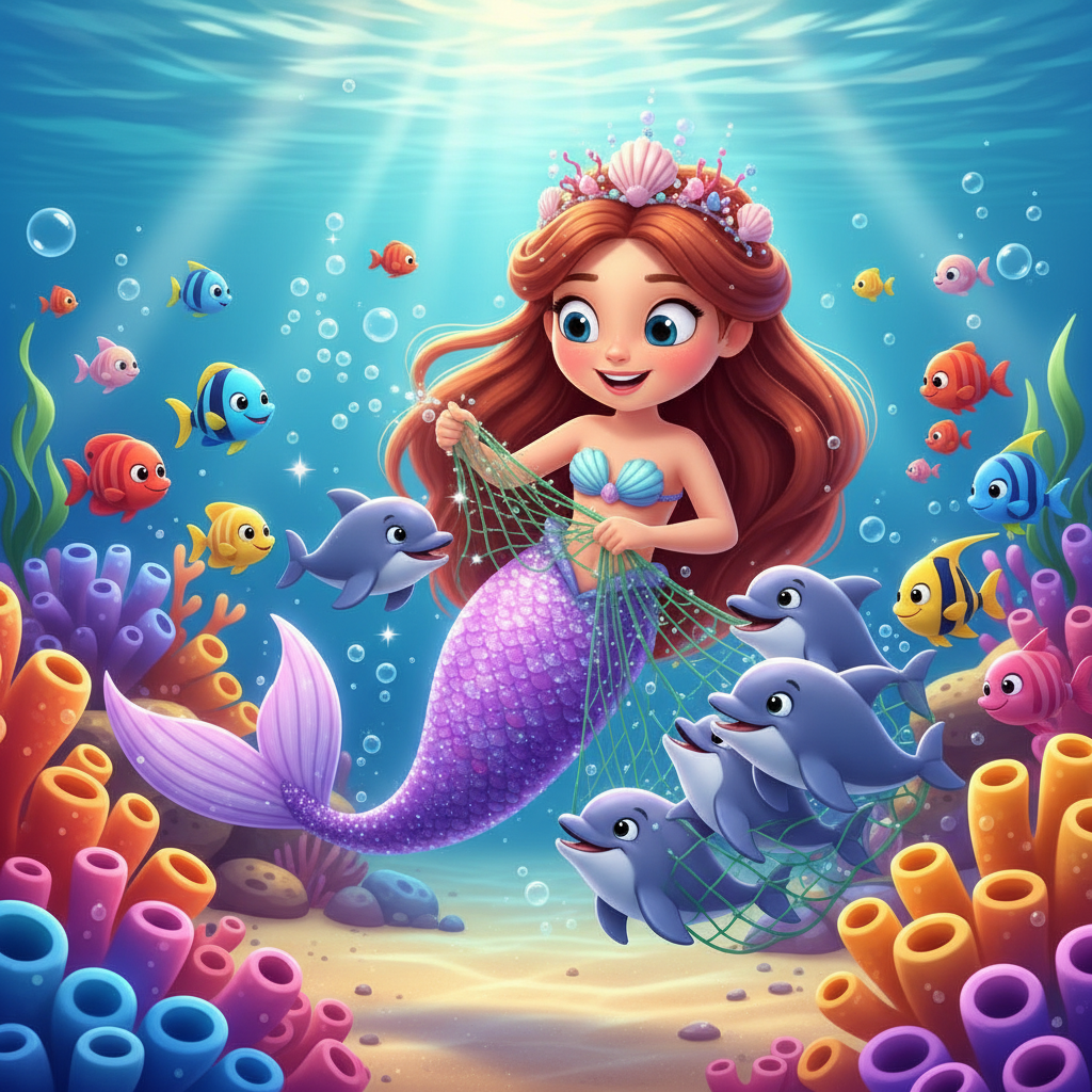 Mermaid Princess Adventure — Bedtime Story for Kids