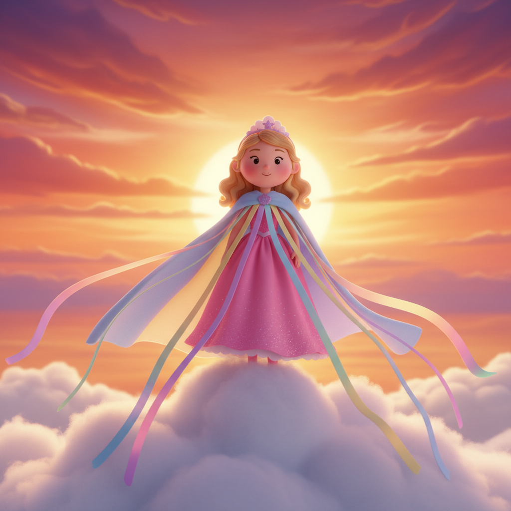 Sky Princess Adventure — Bedtime Story for Kids