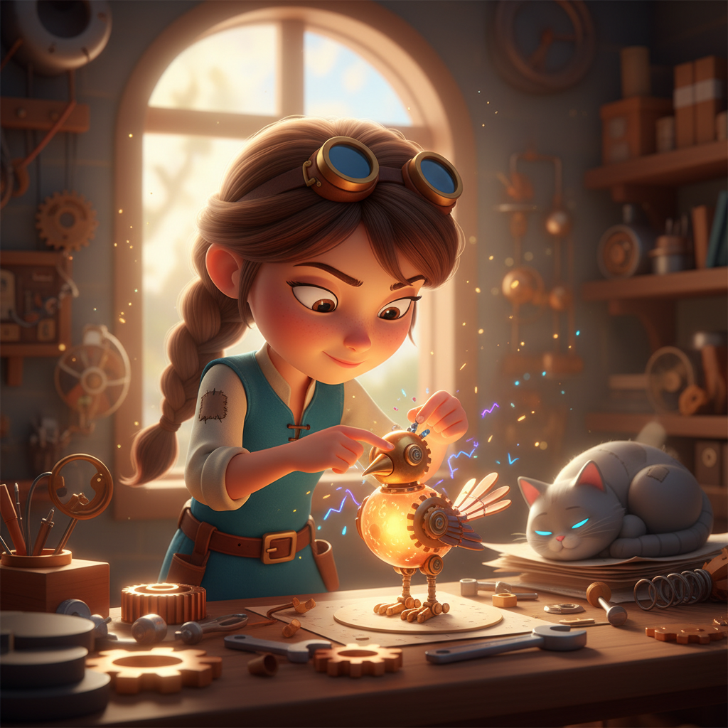 Inventor Princess Adventure — Bedtime Story for Kids
