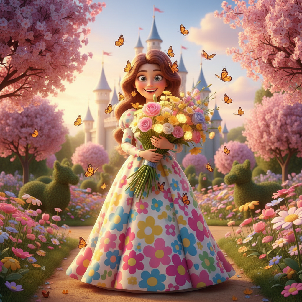 Garden Princess Adventure — Bedtime Story for Kids