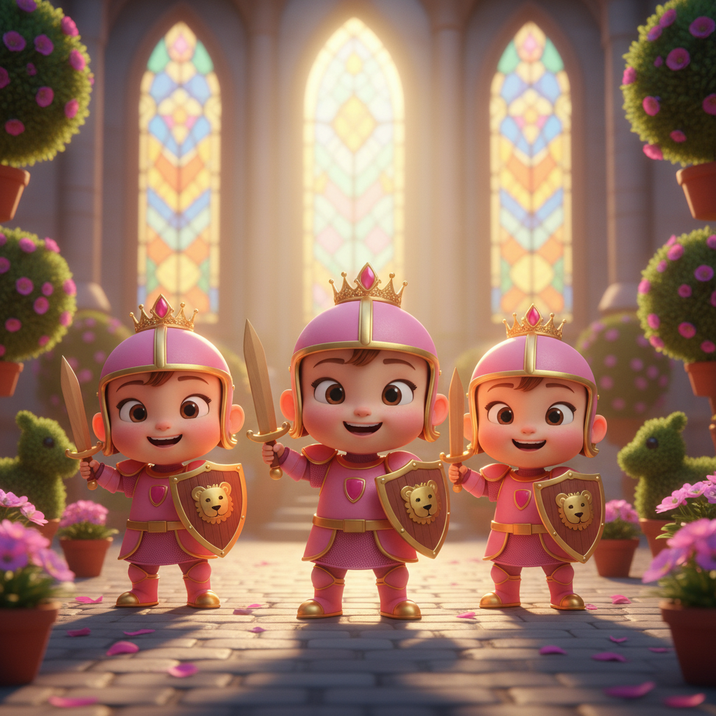 Baby Princess Knights Adventure — Bedtime Story for Kids
