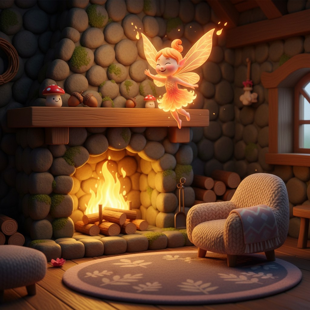Fire Fairy Adventure — Bedtime Story for Kids