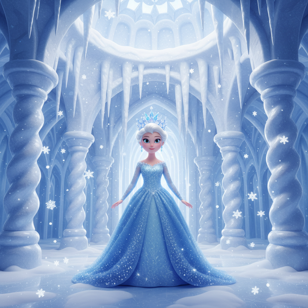 Ice Princess's Journey — Bedtime Story for Kids