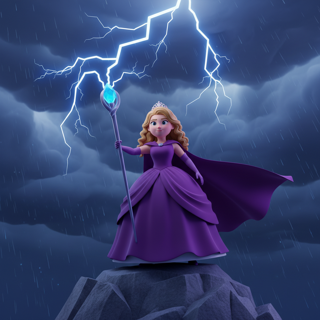 Princess Storm Mage — Bedtime Story for Kids