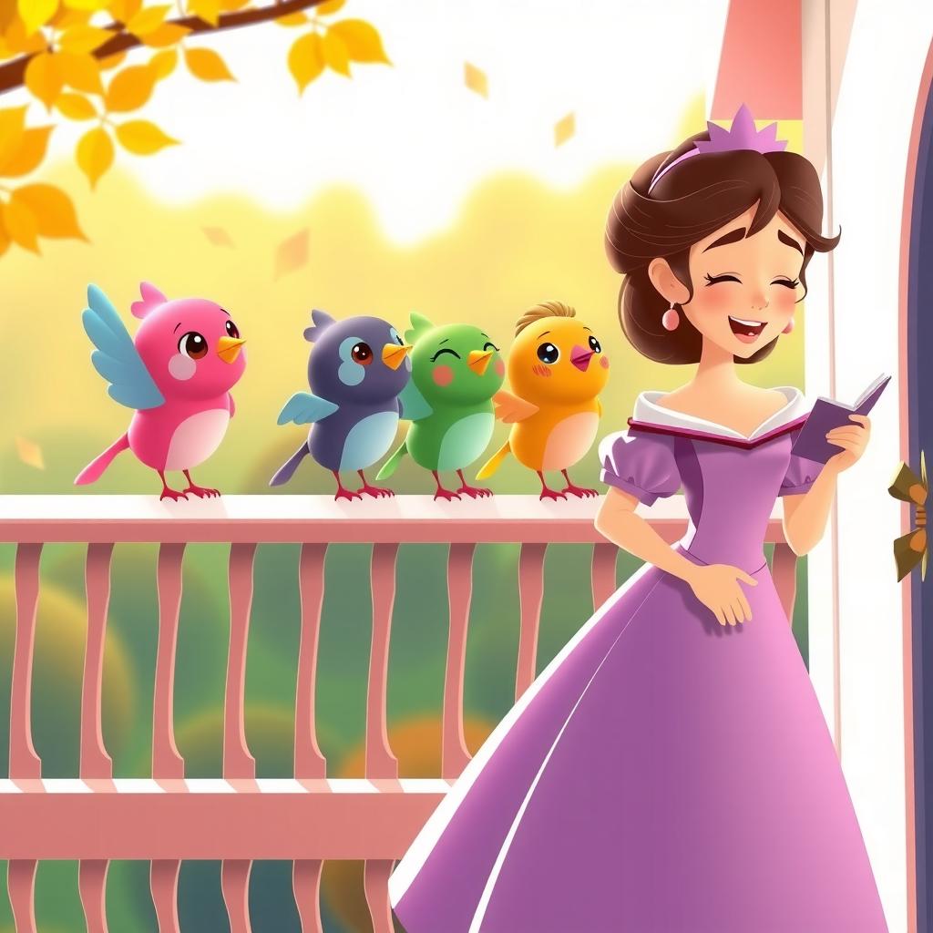 Princess Singing to Birds — Bedtime Story for Kids