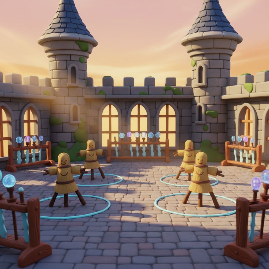 Princess Training Arena Adventure — Bedtime Story for Kids