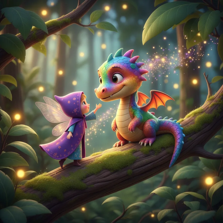Whimsical Forest Adventure — Free Coloring Page for Kids