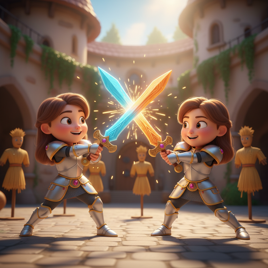 Princesses Sword Training Adventure — Bedtime Story for Kids