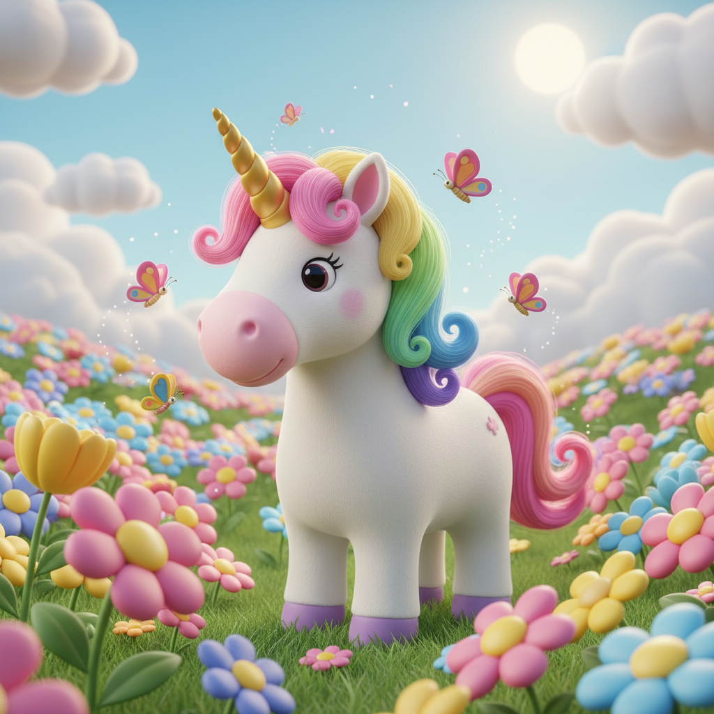 Rainbow Mane Adventure — Unicorn Bedtime Story for Kids