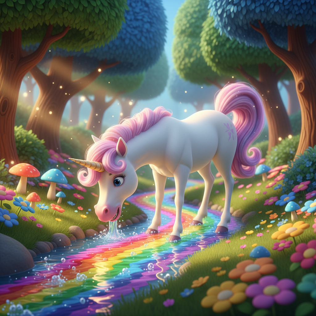 Rainbow Unicorn Adventure — Unicorn Bedtime Story for Kids