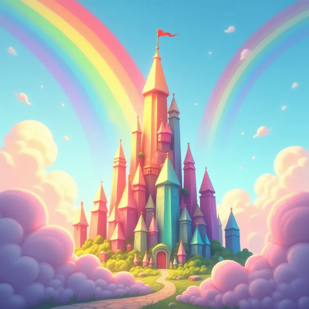 Rainbow Snail Coloring Page