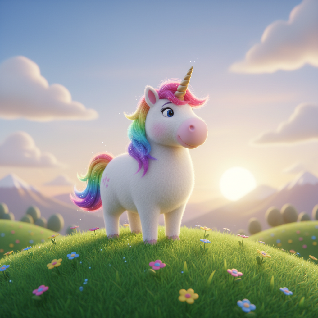 Rainbow Mane Adventure — Unicorn Bedtime Story for Kids