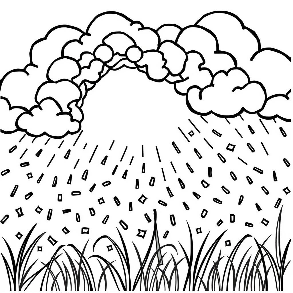 Colour Storm Coloring Page coloring page