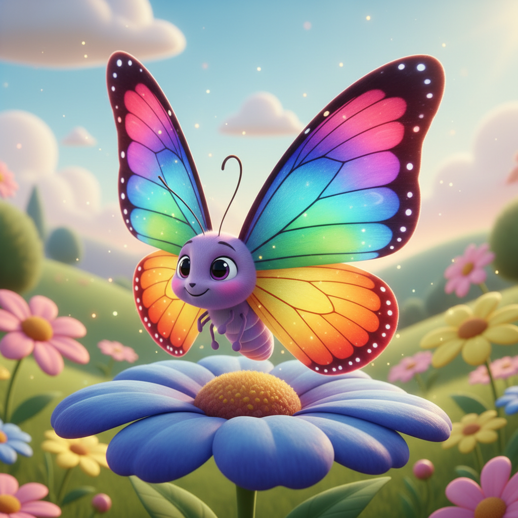 Spectrum Butterfly Adventure — Bedtime Story for Kids