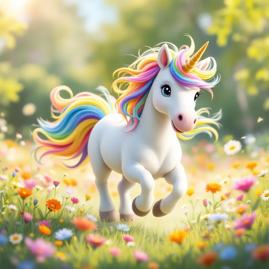 Rainbow Mane Gallop — Unicorn Bedtime Story for Kids