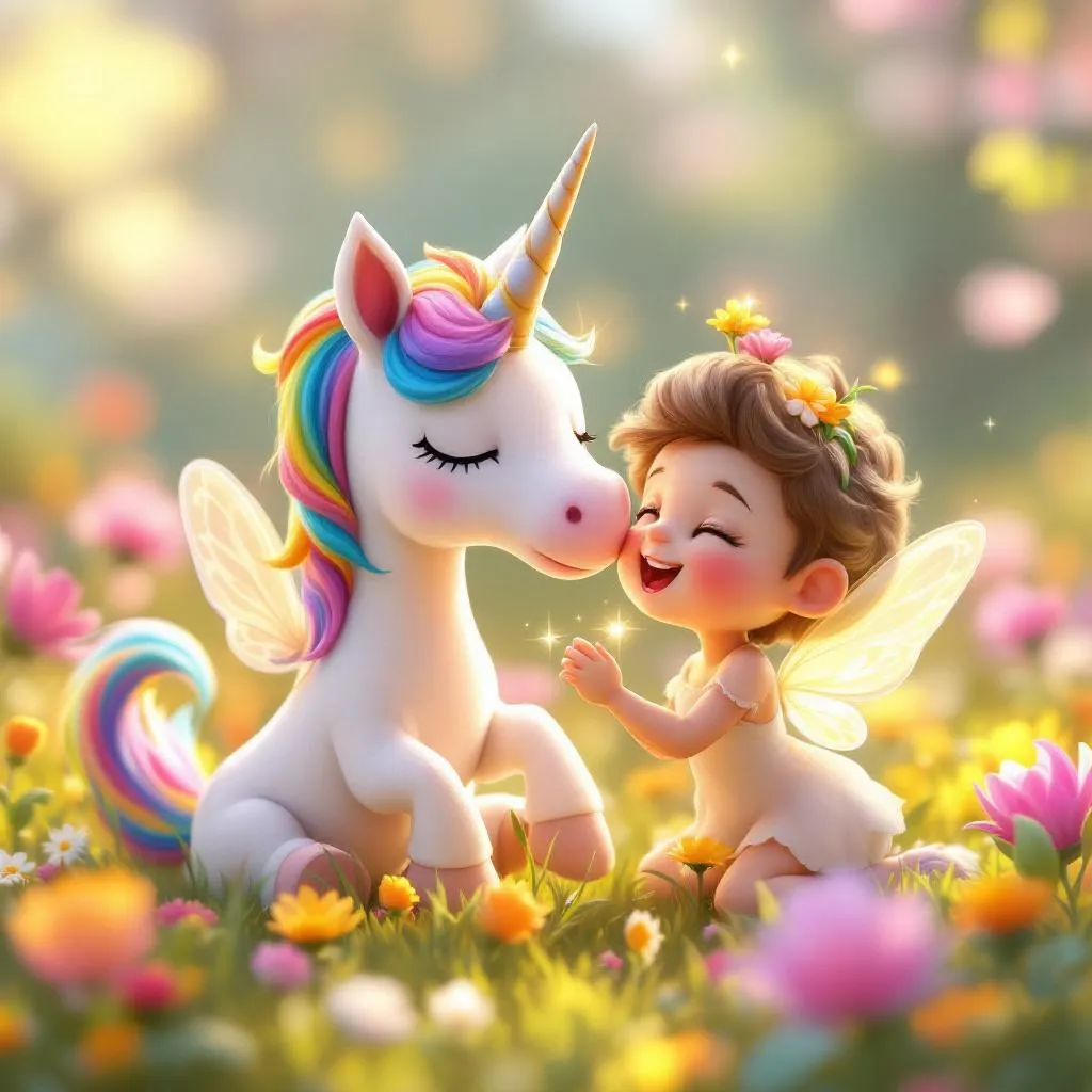 Unicorn and Pet Hamster — Bedtime Story for Kids