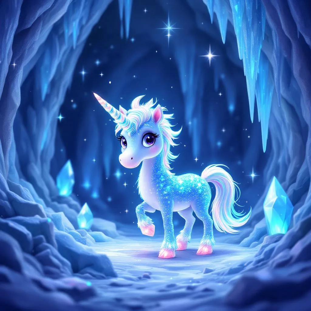 Crystal Unicorn Cave — Bedtime Story for Kids