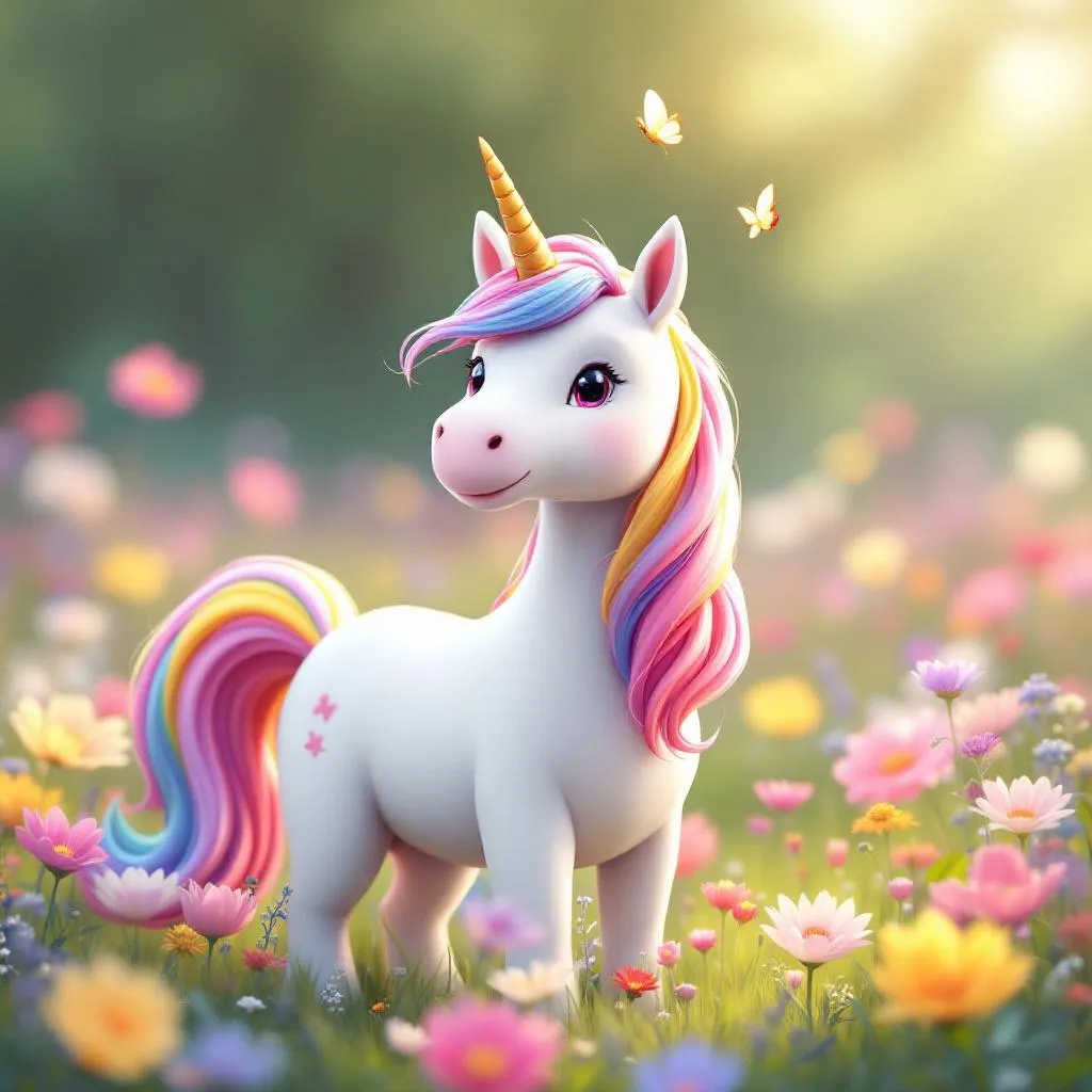 Rainbow Mane Meadow — Unicorn Bedtime Story for Kids