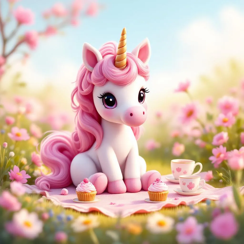 Pink Unicorn Picnic — Bedtime Story for Kids