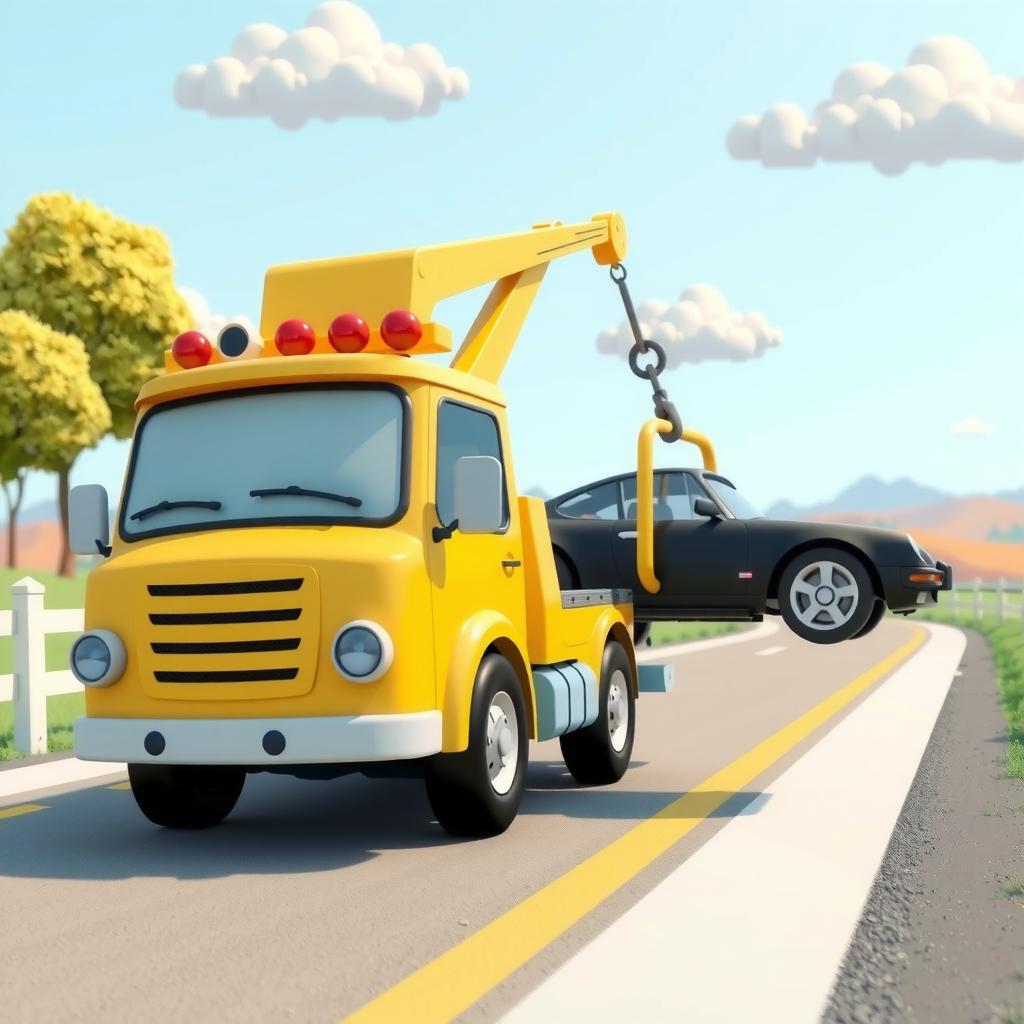 Tow Truck Adventure — Bedtime Story for Kids